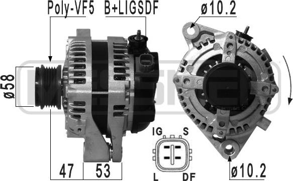 ERA 210930A - Генератор autospares.lv