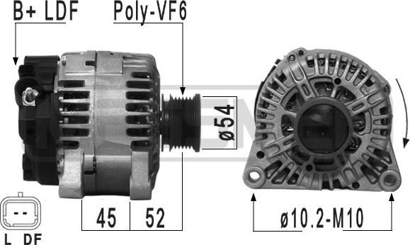 ERA 210931A - Генератор autospares.lv