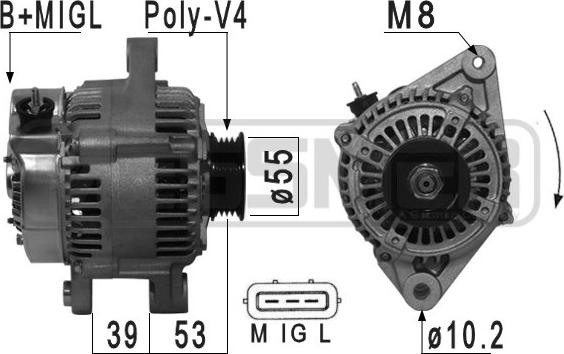 ERA 210932A - Генератор autospares.lv