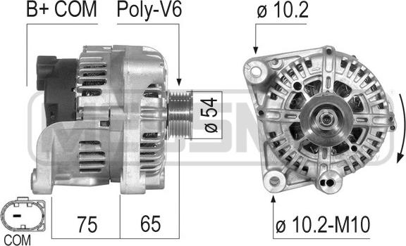 ERA 210499A - Генератор autospares.lv