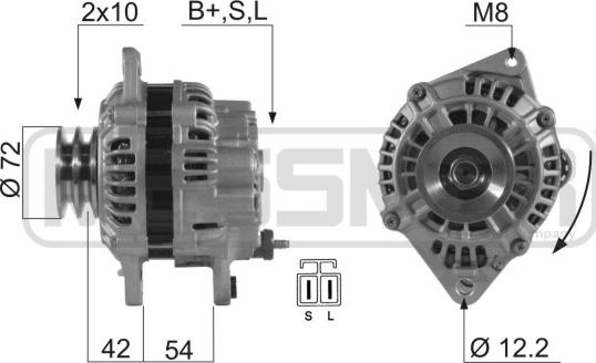 ERA 210491A - Генератор autospares.lv