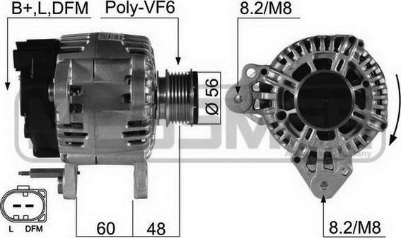 ERA 210497A - Генератор autospares.lv