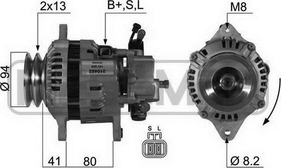 ERA 210452A - Генератор autospares.lv