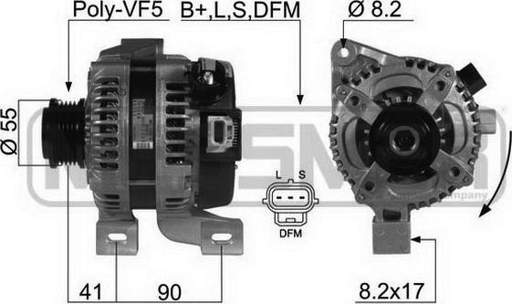 ERA 210403 - Генератор autospares.lv