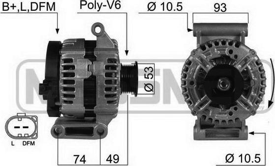 ERA 210419 - Генератор autospares.lv