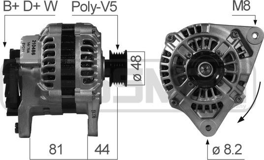 ERA 210486A - Генератор autospares.lv