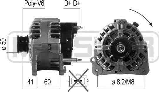 ERA 210488 - Генератор autospares.lv