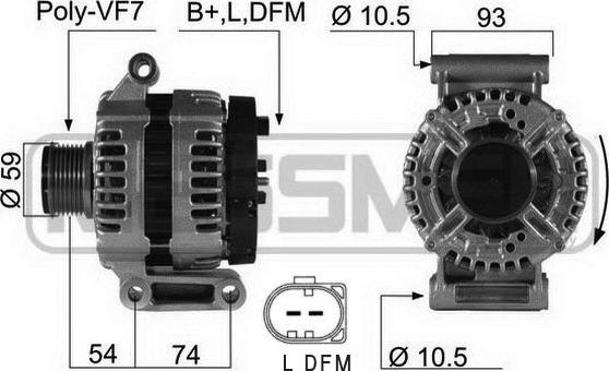 ERA 210422 - Генератор autospares.lv