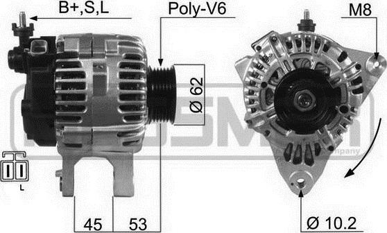 ERA 210479 - Генератор autospares.lv