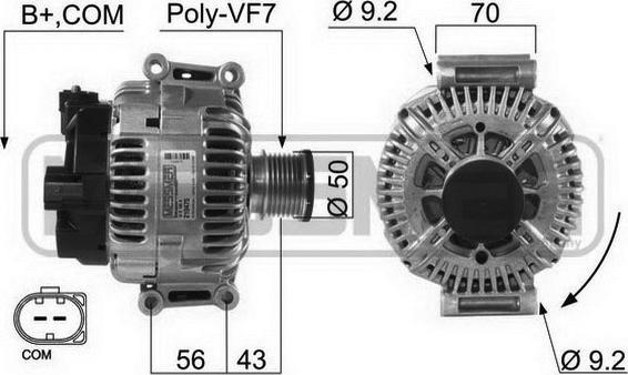 ERA 210475A - Генератор autospares.lv