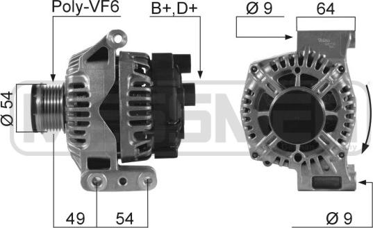 ERA 210550 - Генератор autospares.lv