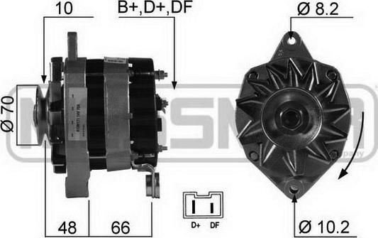 ERA 210562R - Генератор autospares.lv