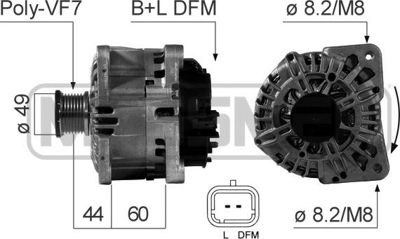 ERA 210509A - Генератор autospares.lv