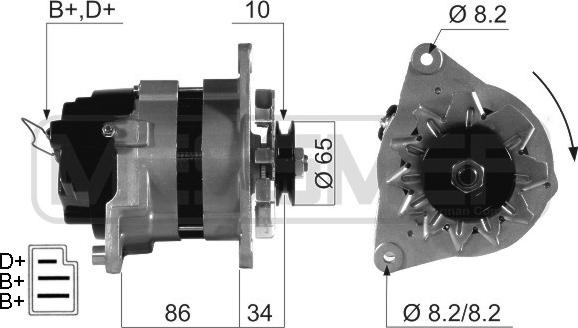 ERA 210588 - Генератор autospares.lv