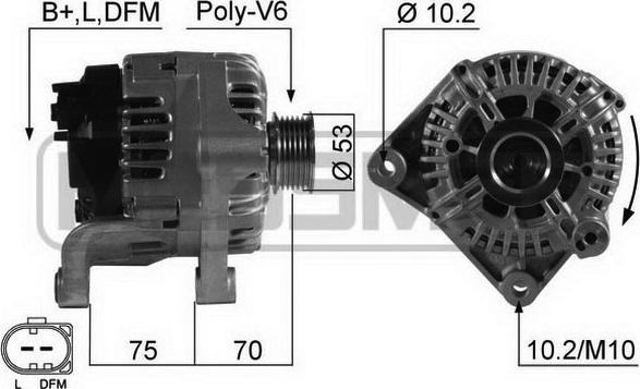 ERA 210530 - Генератор autospares.lv