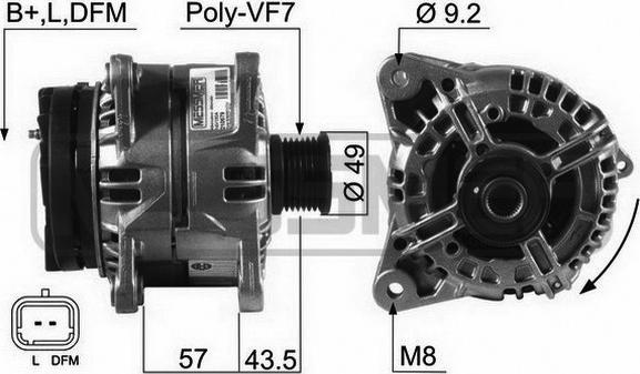 ERA 210579A - Генератор autospares.lv