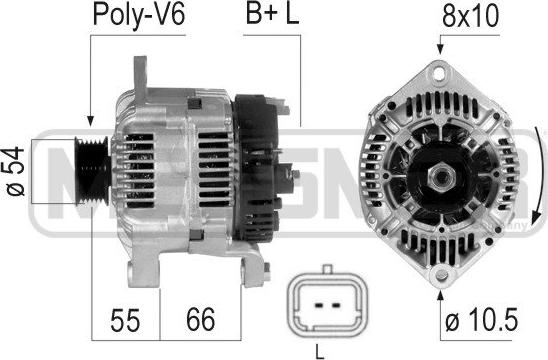 ERA 210570A - Генератор autospares.lv