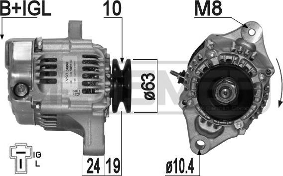 ERA 210657A - Генератор autospares.lv