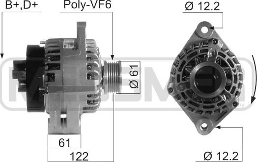 ERA 210664 - Генератор autospares.lv