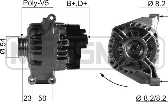 ERA 210661 - Генератор autospares.lv