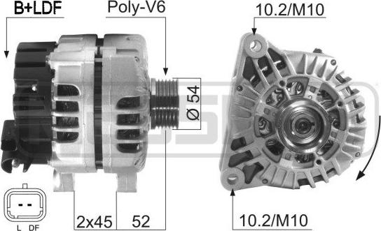 ERA 210604A - Генератор autospares.lv