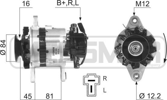 ERA 210608 - Генератор autospares.lv