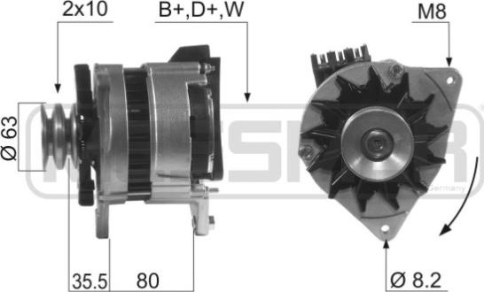 ERA 210615A - Генератор autospares.lv