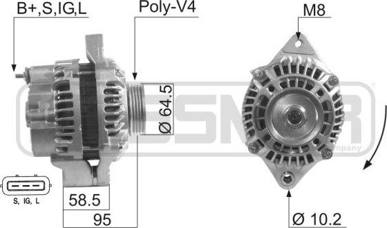 ERA 210613 - Генератор autospares.lv