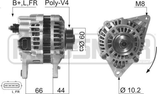 ERA 210624 - Генератор autospares.lv