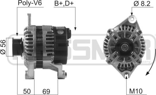 ERA 210620A - Генератор autospares.lv