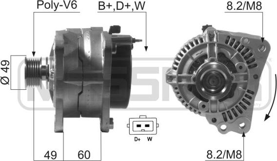 ERA 210621A - Генератор autospares.lv