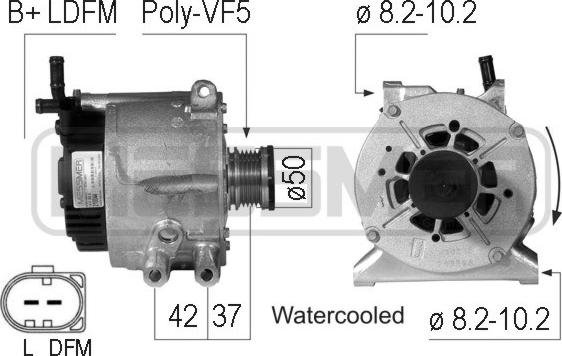 ERA 210044 - Генератор autospares.lv