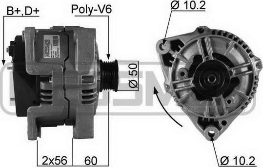 ERA 210041R - Генератор autospares.lv