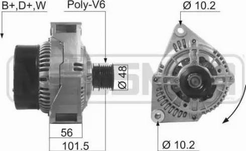 ERA 210042 - Генератор autospares.lv