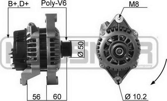 ERA 210065 - Генератор autospares.lv