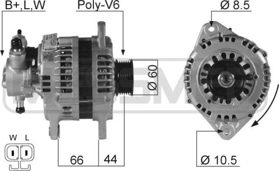 ERA 210062 - Генератор autospares.lv