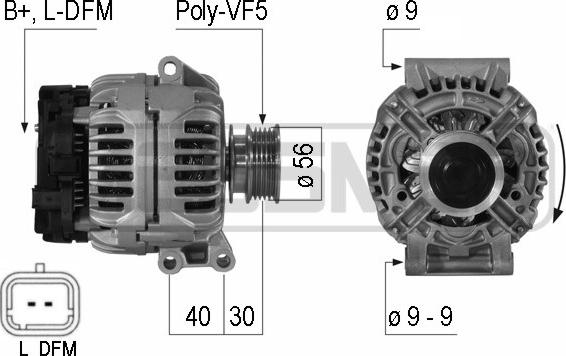 ERA 210001A - Генератор autospares.lv