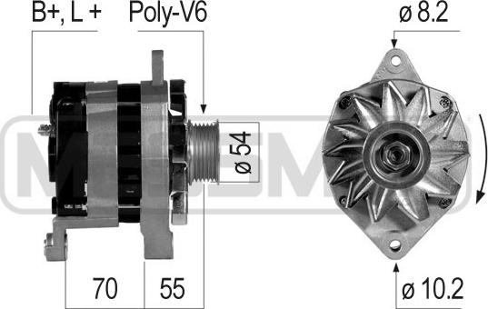 ERA 210072A - Генератор autospares.lv