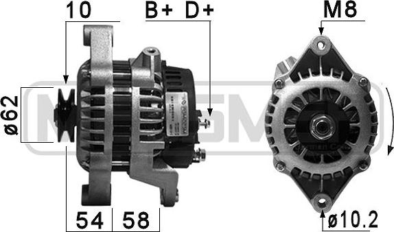 ERA 210155A - Генератор autospares.lv