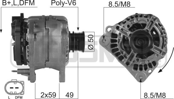 ERA 210138A - Генератор autospares.lv