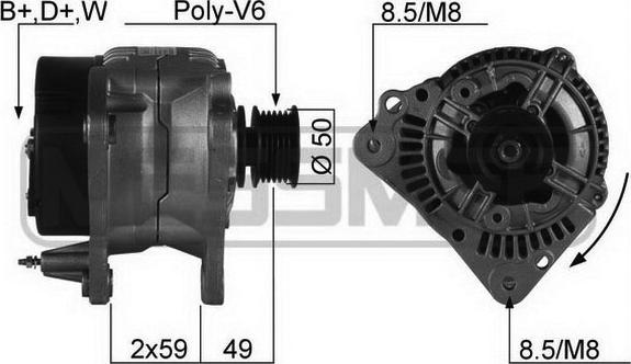 ERA 210120A - Генератор autospares.lv