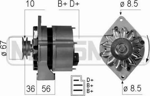 ERA 210172 - Генератор autospares.lv