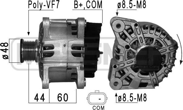 ERA 210894 - Генератор autospares.lv