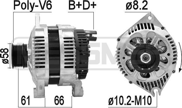 ERA 210849A - Генератор autospares.lv