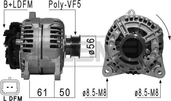 ERA 210865A - Генератор autospares.lv