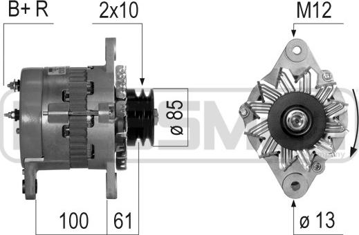 ERA 210811 - Генератор autospares.lv