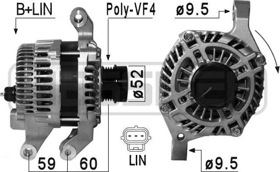 ERA 210879 - Генератор autospares.lv