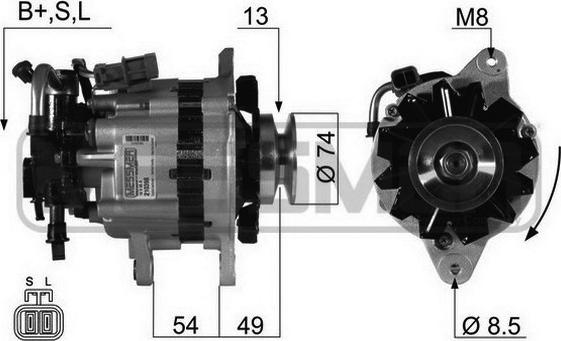 ERA 210398A - Генератор autospares.lv