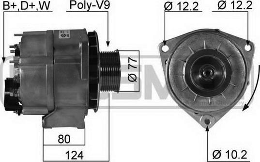 ERA 210302 - Генератор autospares.lv