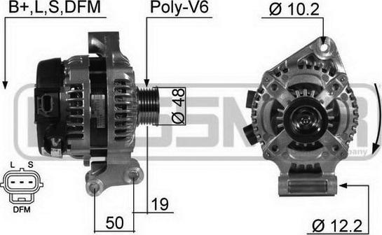 ERA 210384 - Генератор autospares.lv